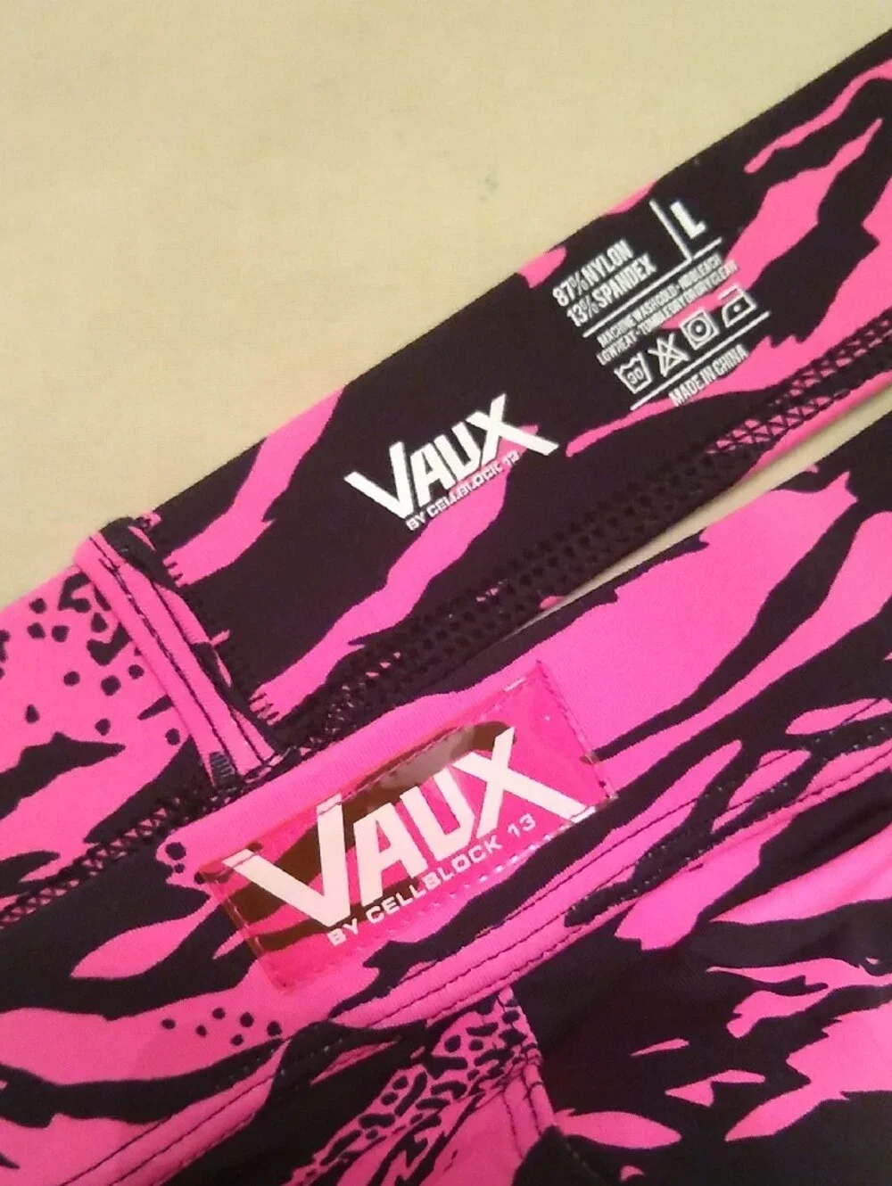 Vaux Pink & Black Jockstrap